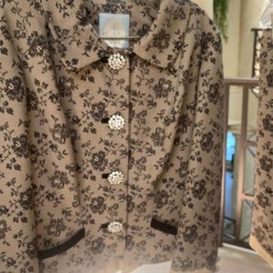 Tracy Reese jacket and skirt